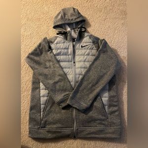 Gray nike jacket